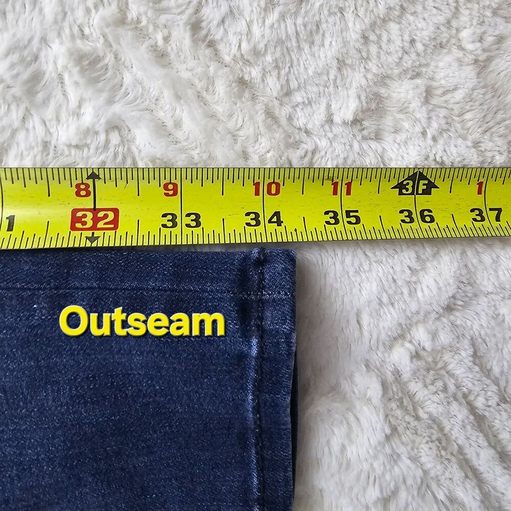 AE Super Stretch Jegging Dark Wash Skinny Jeans Women’s 4 Short - Picture 13 of 14